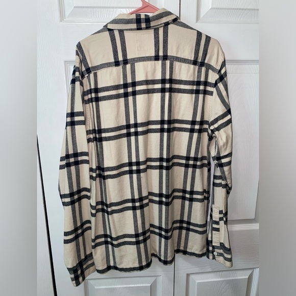 Hollister Mens Large Flannel Button Down Long Sleeve - Picture 3 of 3
